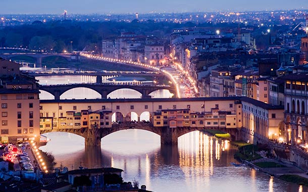 Ponte Vecchio - Arched Bridge - Italy Holidays