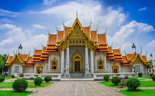 The Wat Benchamabophit Buddhist Temple - Thailand Holidays