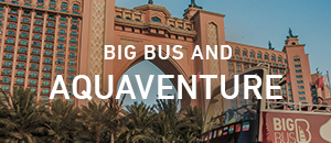 Big Bus tors - Aquaventure combo package
