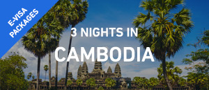 3 nights in Cambodia - E-Visa...