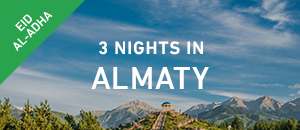 3 nights in Almaty