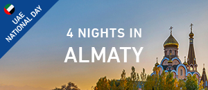 3 nights in Almaty Kazakhstan...