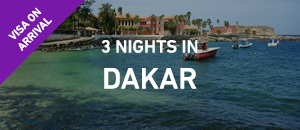 3 nights in Dakar - E-Visa |...