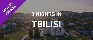 3 nights in Georgia - E-Visa...