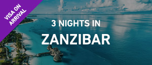 3 nights in Zanzibar - E-Visa...