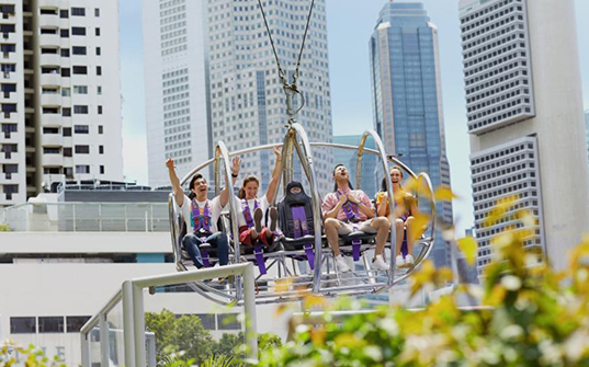 Singapore holiday packages for adventurers - Reverse Bungy