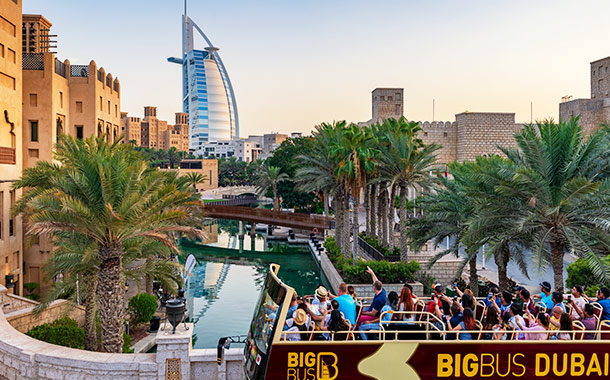 Big Bus tours in Dubai