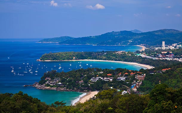 Beautiful Island City of Phuket, Thailand