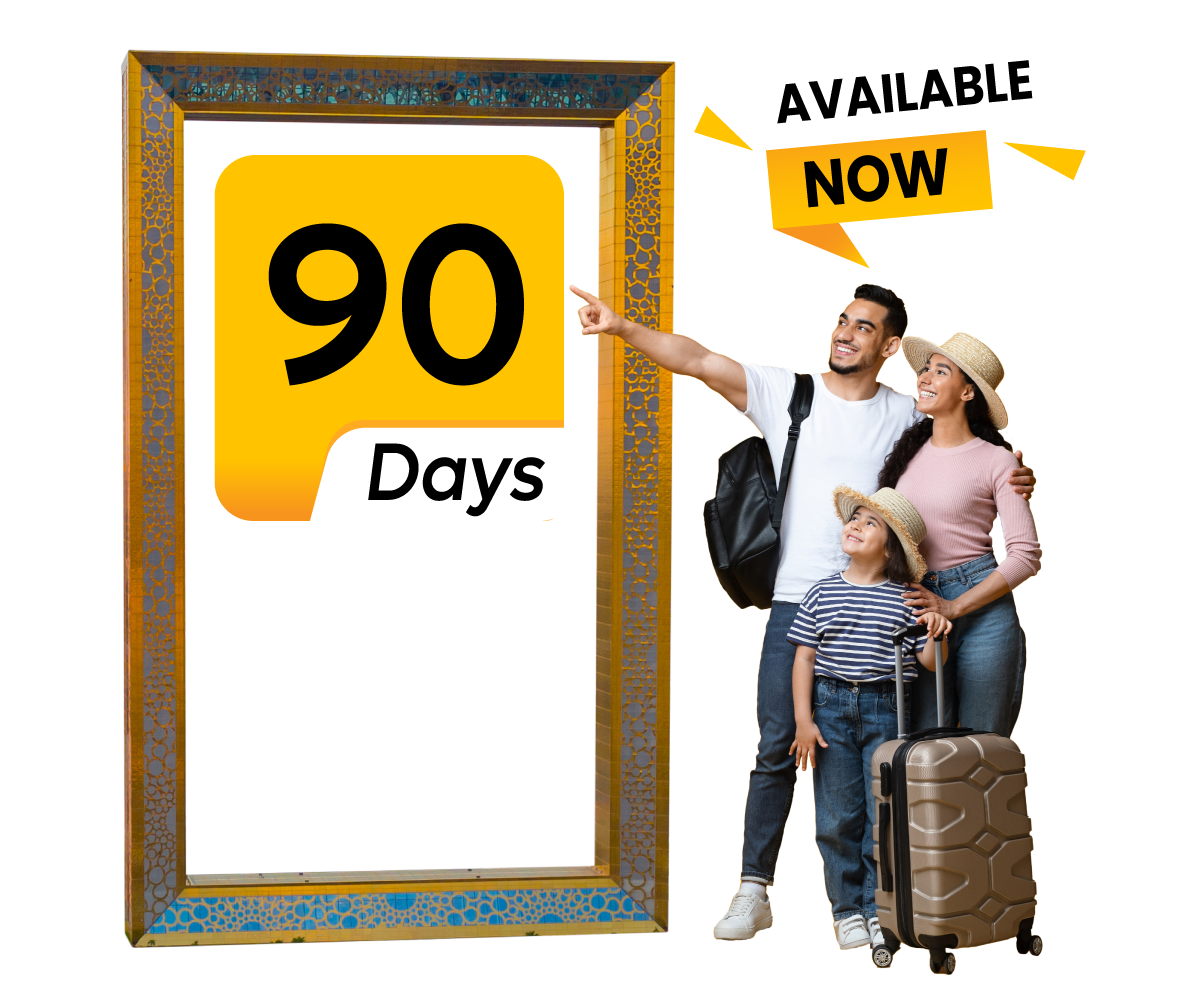 90 Days UAE Visa