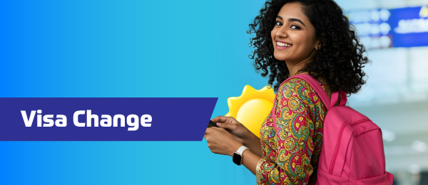 Airport to Airport Visa Change