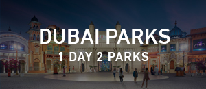 Dubai Parks - 1 Day Any 2 Parks