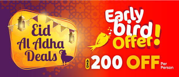Eid Al Adha Early Bird Offer
