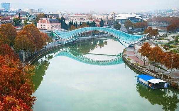 Glass Bridge of Peace - Georgia Holidays