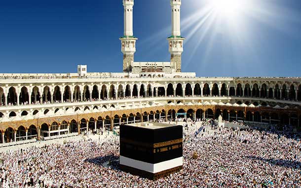 Holy city of Makkah for Umrah