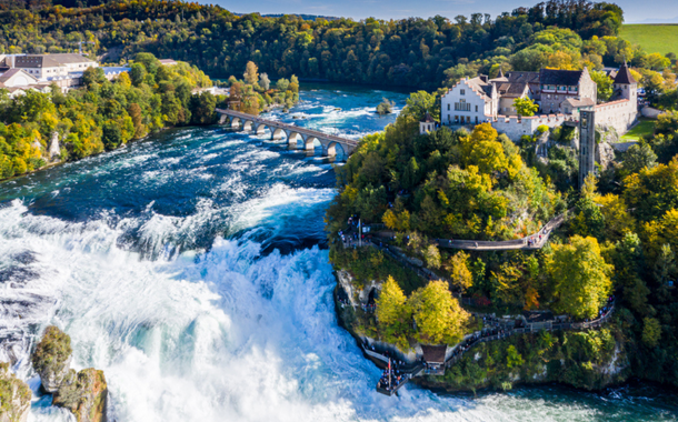 RHINE FALLS RHINE FALLS