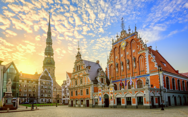 Riga old town Latvia Riga old town Latvia