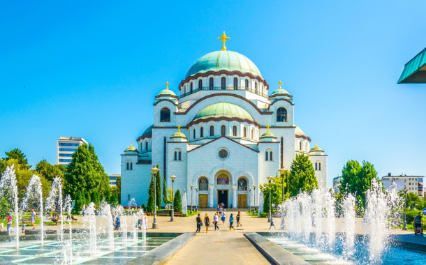 saint sava cathedral in Belgrade Serbia Day 2