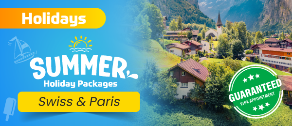 Swiss and Paris Tour Package