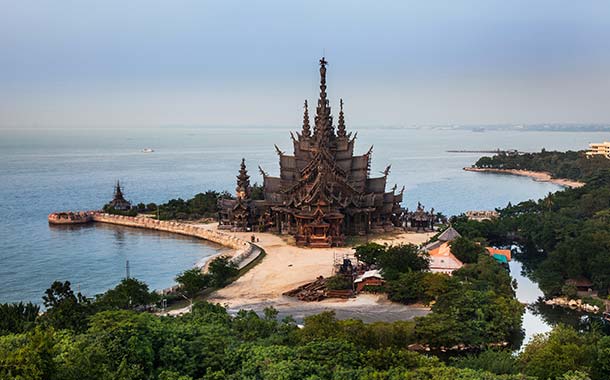 The Sanctuary of Truth - Pattaya - Thailand Holidays