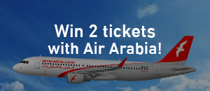 WIN!! with Air Arabia!