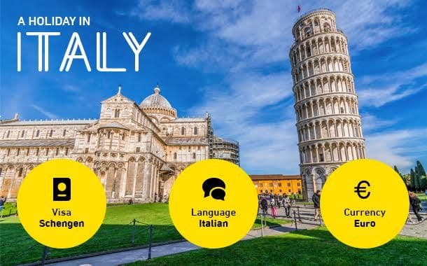 italy trip for 3 days