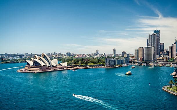Sydney-Harbour,-Australia